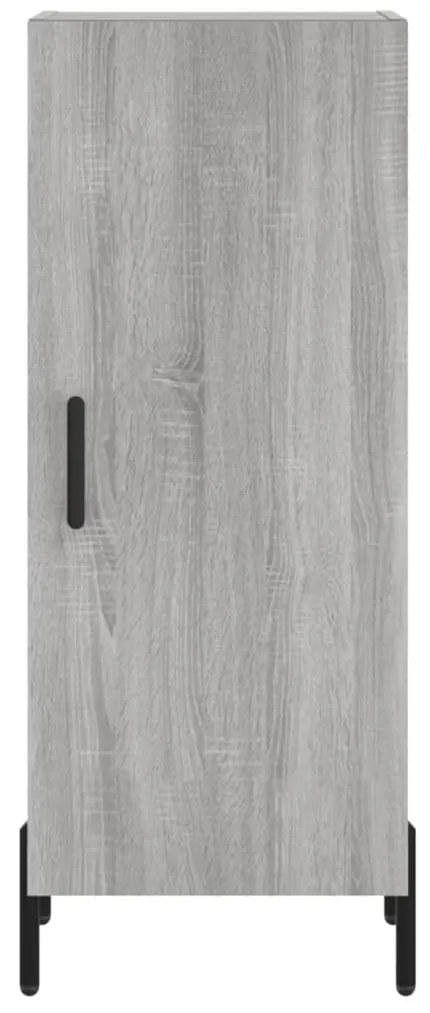 vidaXL Ντουλάπι Γκρι Sonoma 34,5x34x90 εκ. από Επεξεργασμένο Ξύλο