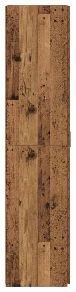 vidaXL Highboard Παλαιό ξύλο 70 x 42.5 x 185 εκ Επεξεργασμένο ξύλο