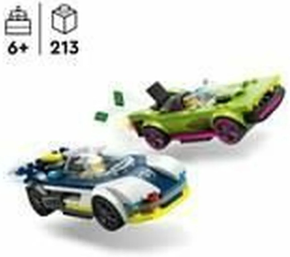 Playset Lego 60415 Police Car and Power Sport Car