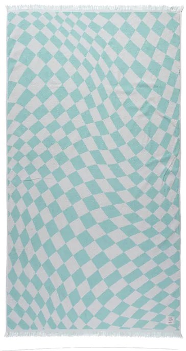 ΠΕΤΣΕΤΑ ΘΑΛΑΣΣΗΣ GROOVY 90X170 AQUA - Nef-Nef Homeware