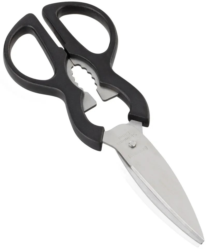 LEIFHEIT 3152 HOUSEHOLD SCISSORS Ψαλίδι Μαγειρικής από Ανοξείδωτο Ατσάλι 20cm Μαύρο