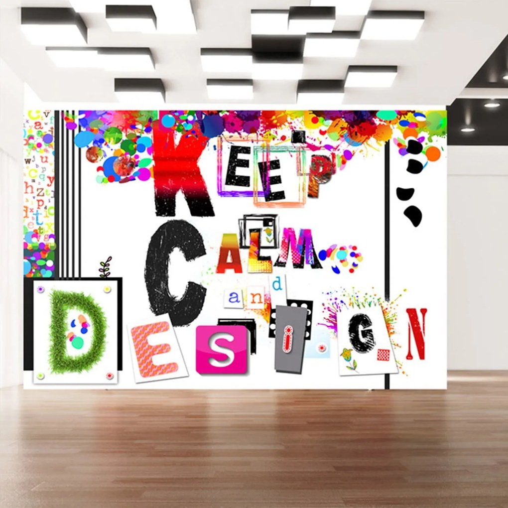 Φωτοταπετσαρία - Keep Calm and Design 250x175