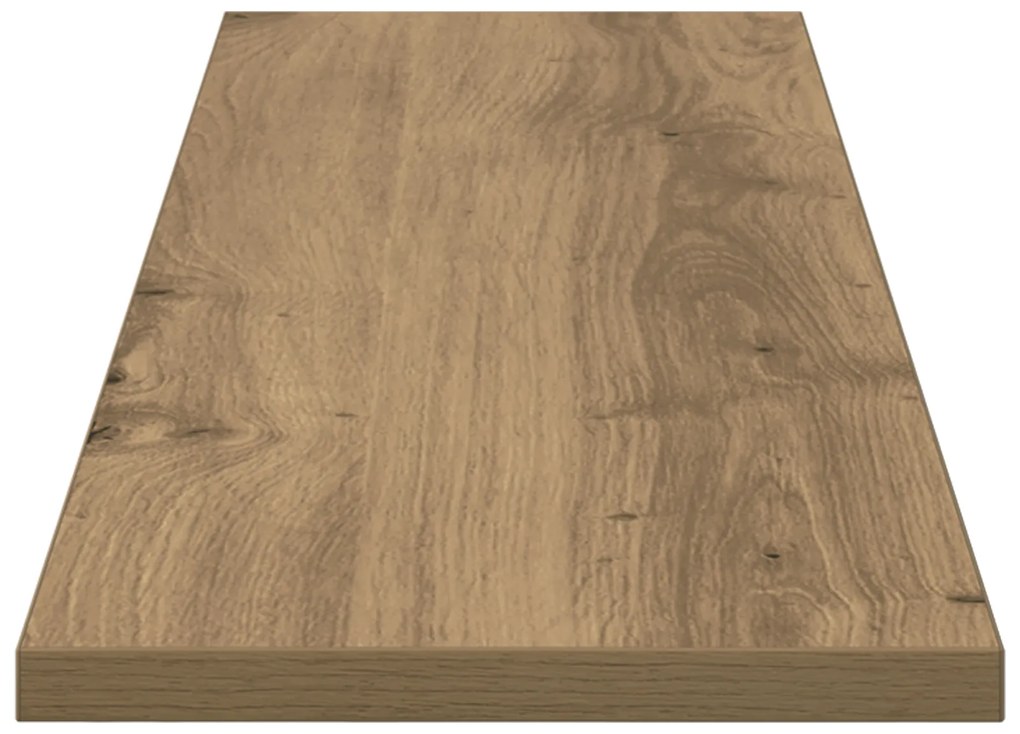 vidaXL Δίσκος Βιβλιοθήκης 4 pcs Καφέ 100 x 40 x 1.5 εκ. Μοριοσανίδα
