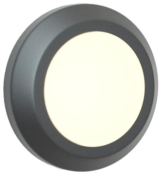 it-Lighting Jocassee LED 3.5W 3CCT Outdoor Wall Lamp Anthracite D:15cmx2.7cm 80201440
