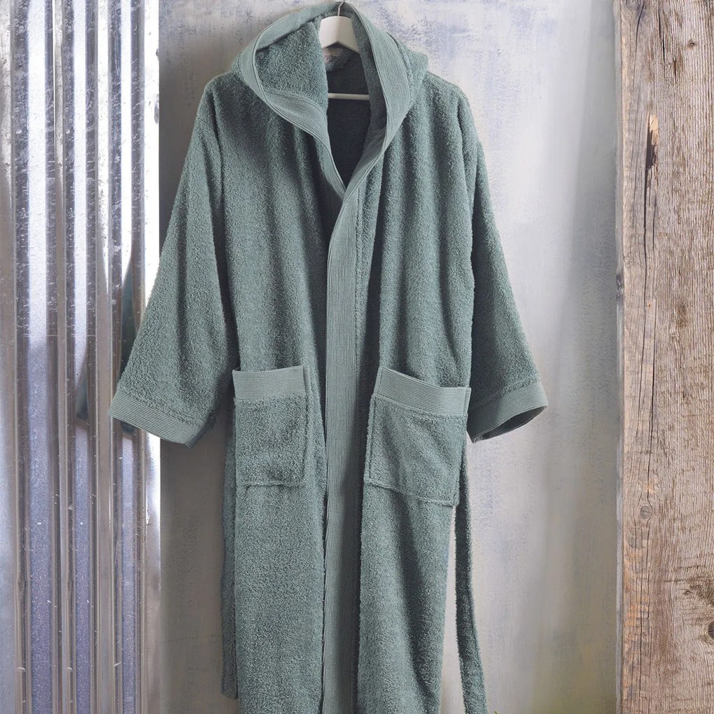 Μπουρνούζι Rythmos Amadeus Grey-Green Γκρι,Πράσινο X-LARGE