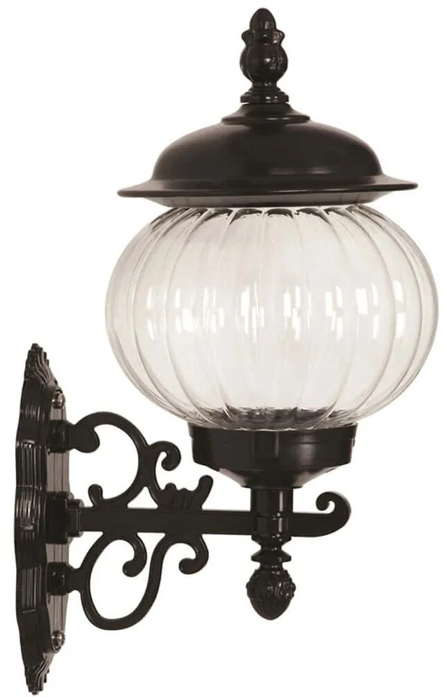 Φωτιστικό Τοίχου - Απλίκα 685AVN1254 27x23x48cm E27 40W Black Opviq