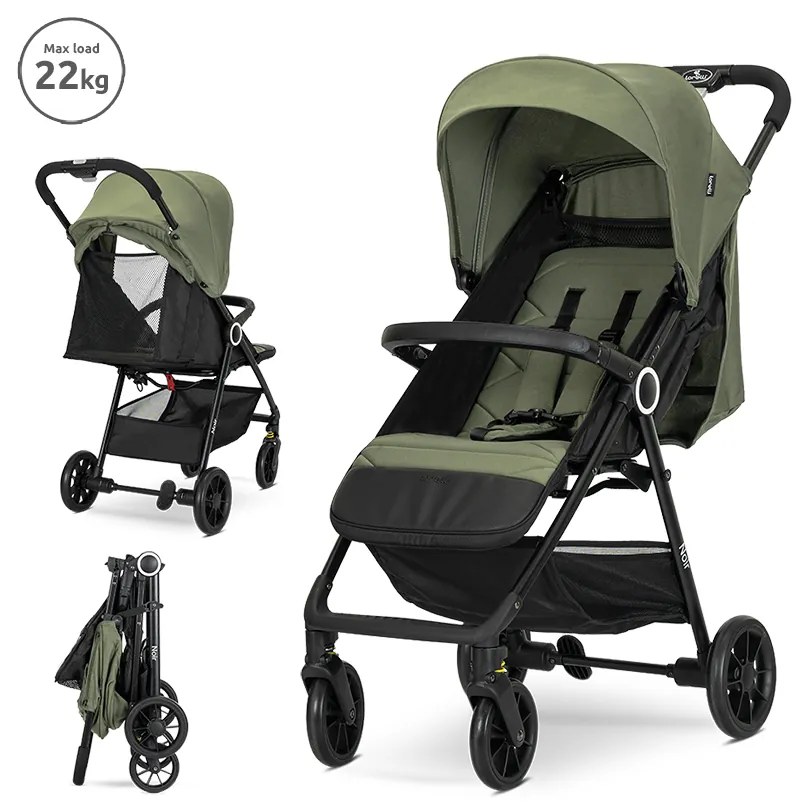 LORELLI ΑΝΑΔΙΠΛΟΥΜΕΝΟ ΚΑΡΟΤΣΙ ΒΟΛΤΑΣ NOIR GREEN 10022092504