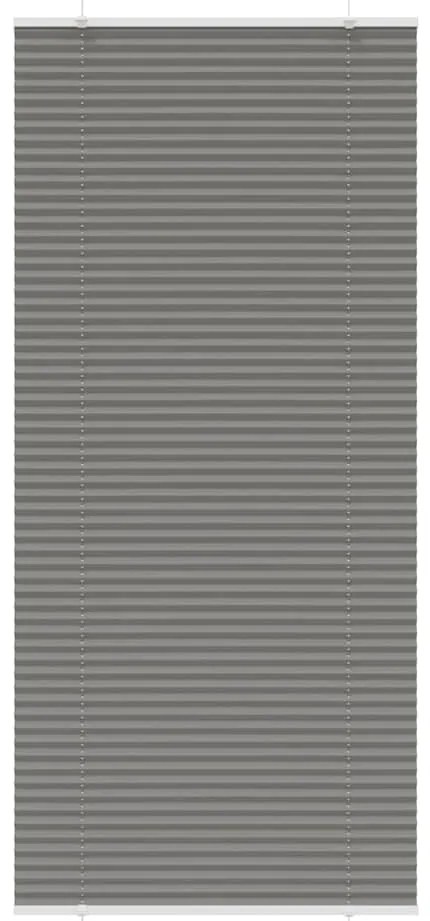 vidaXL Πλισέ περσίδα Ανθρακί 85x200 cm Πλάτος υφάσματος 84,4 cm