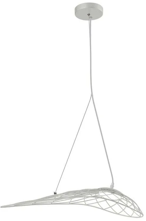 Φωτιστικό Οροφής Μονόφωτο LED Zambelis 1976 White Matt