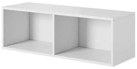 ROCO RO1 TV STAND OPEN white DIOMMI CAMA-ROCO-RO2-BIAŁY