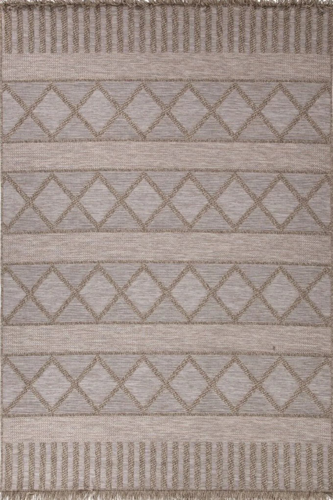 Χαλί Ψάθα Oria 8114 X Beige-Grey Royal Carpet 160X230cm