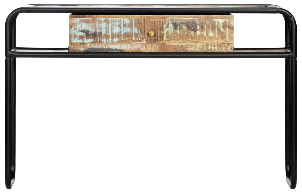 vidaXL Τραπέζι Κονσόλα 118 x 30 x 75 εκ. από Μασίφ Ανακυκλωμένο Ξύλο