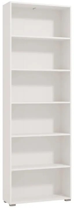 Βιβλιοθήκη Tomar 6 Λευκό 70x24,5x211,5 εκ. 70x24.5x211.5 εκ.