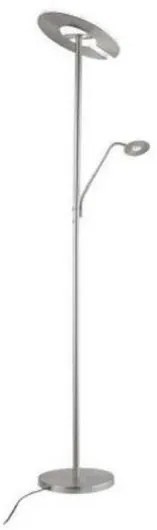 Επιδαπέδιο Φωτιστικό LED Νίκελ Dent 40317 Fischer Honsel-40317-Νίκελ Ματ 40317