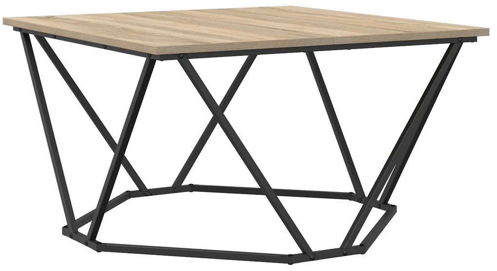 vidaXL Τραπεζάκι σαλονιού από Σονομαούκο 80x80x45 εκ Επεξεργασμένου Ξύλου