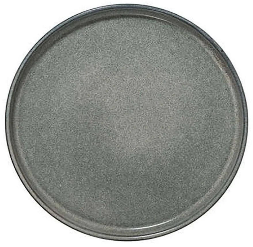 Πιάτο Γλυκού 07.154636C Φ21cm Grey Ceramic