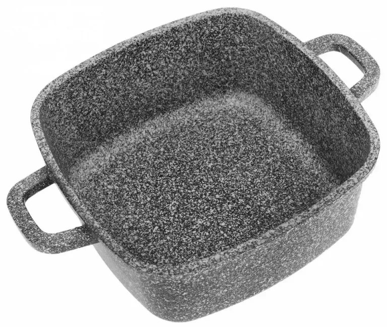 Кατσαρόλα Klausberg KB 7528, 2.8 l, Γυάλινο καπάκι, Μαρμάρινη Επίστρωση, Επαγωγή, Γκρι