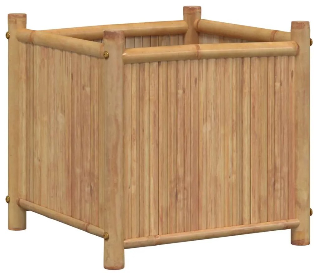 vidaXL Ζαρντινιέρα 40 x 40 x 40 εκ. από Μπαμπού