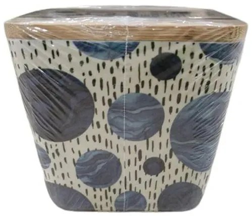 Lalos Δοχείο Fiber Bamboo 11x10.5cm Short 5577-2