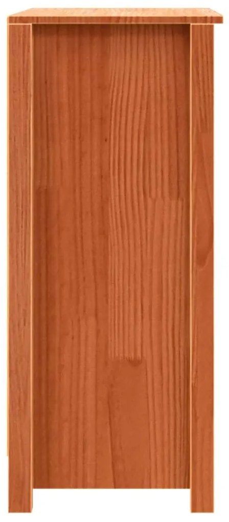 vidaXL Πλαϊνό γραφείο Καφέ 70 x 35 x 80 εκ.
