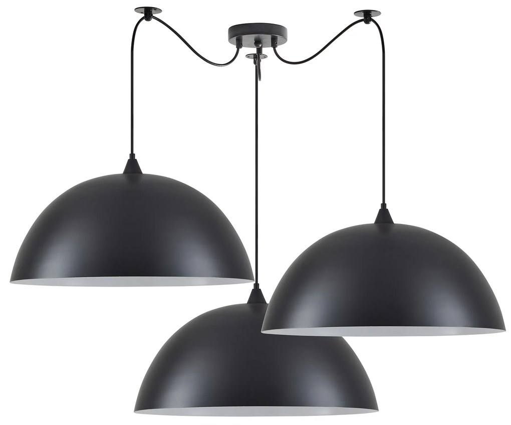 Φωτιστικό Οροφής  SE21-BL-B10-BL3-MS50 ADEPT PENDANT Black Metal Pendant+ - 51W - 100W - 77-8723