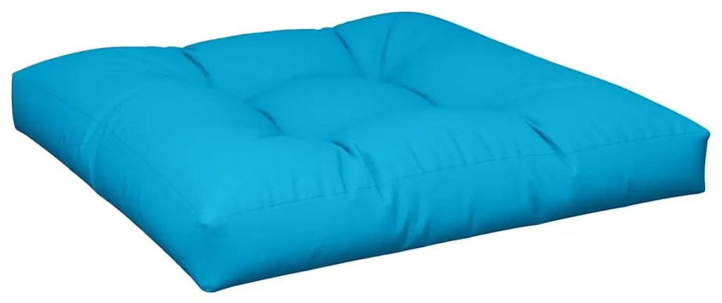 vidaXL Μαξιλάρι Παλέτας Μπλε 70 x 70 x 12 εκ. Υφασμάτινο
