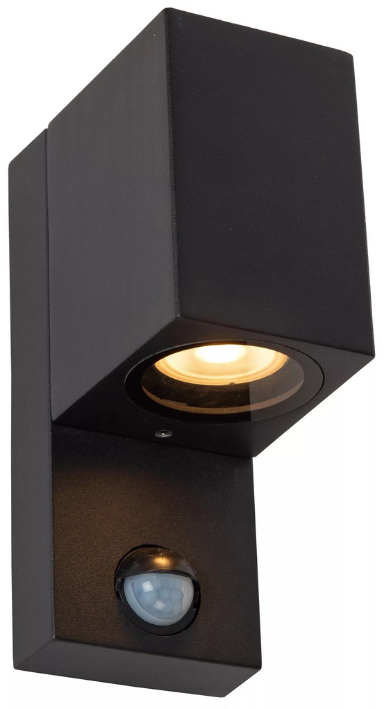 Φωτιστικό Επίτοιχο Lucide 69802-01-30 ZARO IR Μαύρο Ματ (Black Mat)