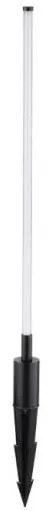 Επιδαπέδιο Φωτιστικό Κήπου LED 10W 3000K Μαύρο IP65 4289200 New York Viokef 4289200 Μαύρο