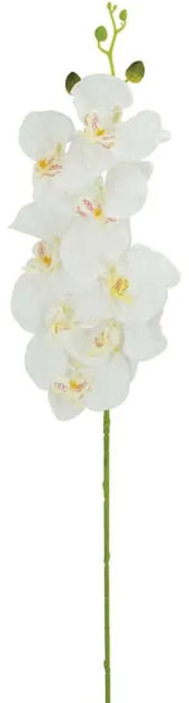 Τεχνητό Λουλούδι Ορχιδέα 00-00-14519-1 90cm White Marhome Συνθετικό Υλικό