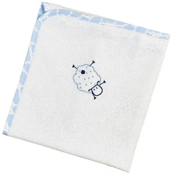 Σελτεδάκι Bebe Polycotton 60x80εκ. Sheep Ciel 11292