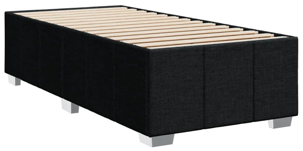 ΚΡΕΒΑΤΙ BOXSPRING ΜΕ ΣΤΡΩΜΑ ΜΑΥΡΟ 80 X 200 ΕΚ. ΥΦΑΣΜΑΤΙΝΟ 3293797