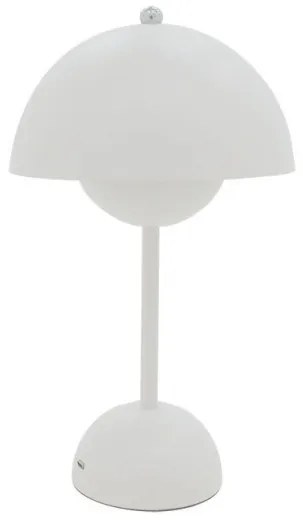 Επιτραπέζιο Φωτιστικό Creative LED Λευκό Φ18x30εκ 009-000113 Pakoworld-009-000113-Λευκό 009-000113