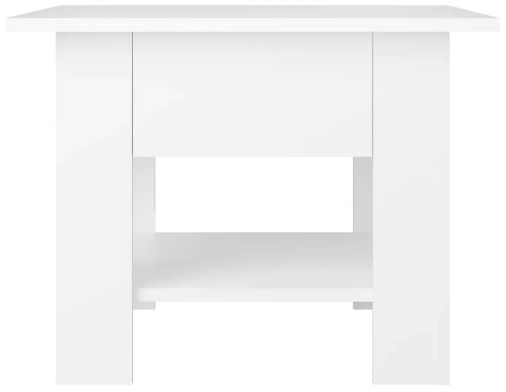 vidaXL Τραπεζάκι Σαλονιού Λευκό 55 x 55 x 42 εκ. από Μοριοσανίδα