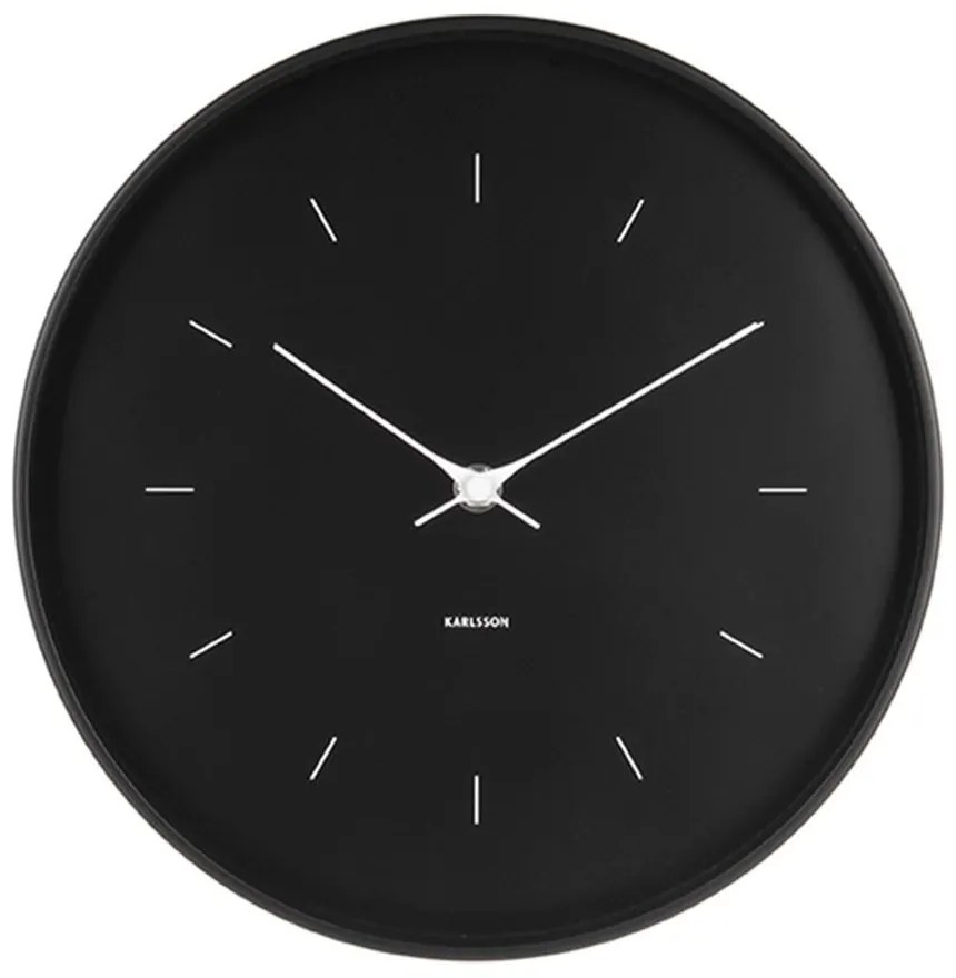 Ρολόι Τοίχου Butterfly KA5708BK D.27,5cm Black Karlsson Metal