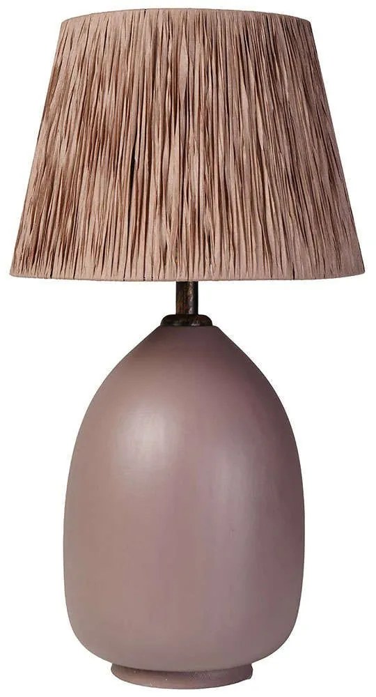 Φωτιστικό Επιτραπέζιο 687HMY2191 35x60cm E27 40W Light Brown Opviq