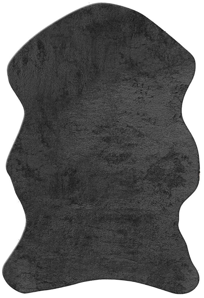 Χαλί FEATHERY BLACK ANIMAL 90 x 210 εκ.