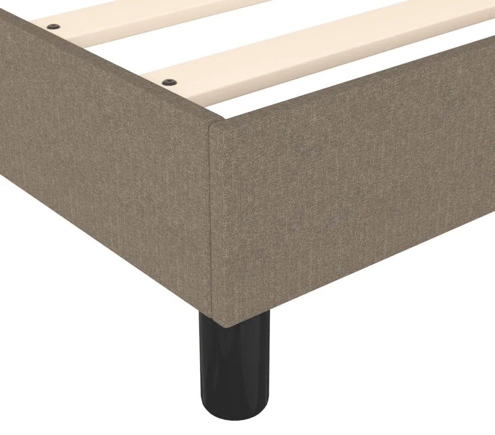 ΚΡΕΒΑΤΙ BOXSPRING ΜΕ ΣΤΡΩΜΑ TAUPE 90X200 ΕΚ. ΥΦΑΣΜΑΤΙΝΟ 3144395