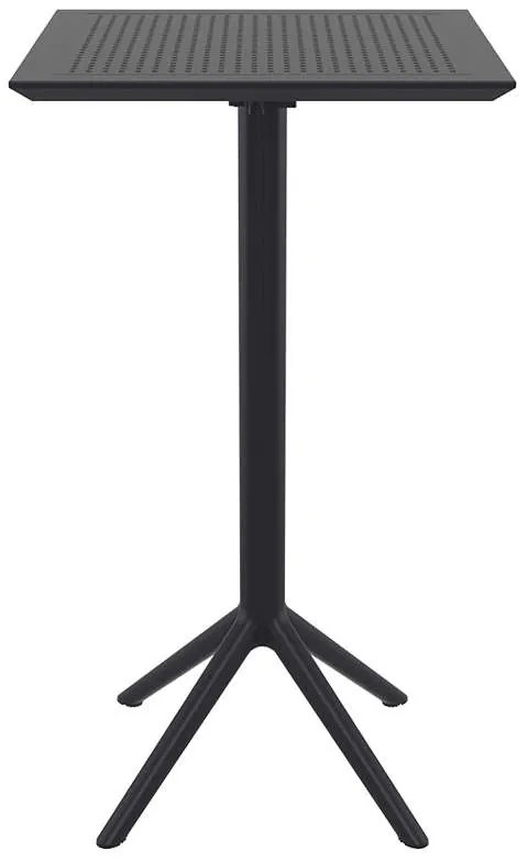 ΣΚΑΙ ΤΡΑΠ.ΠΤΥΣ/ΝΟ ΜΠΑΡ 60Χ60Χ108εκ.BLACK 60X60X108εκ.
