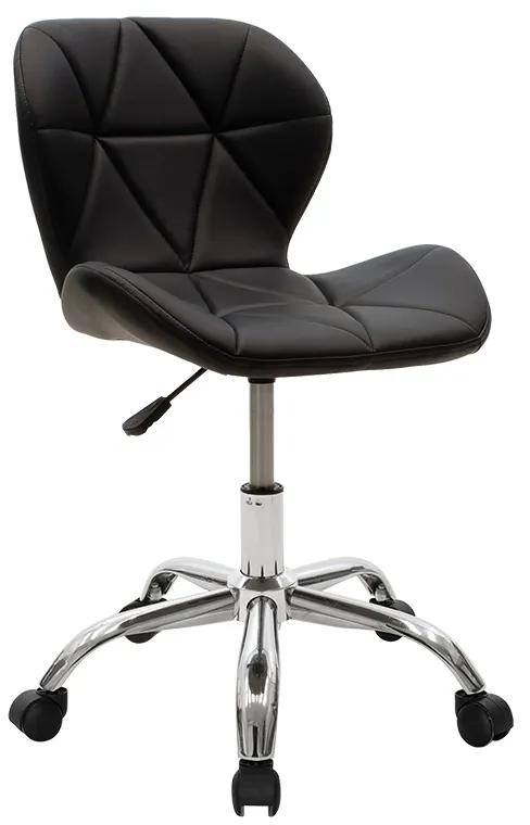 Καρέκλα γραφείου εργασίας Frea II pakoworld PU μαύρο Model: 127-000029