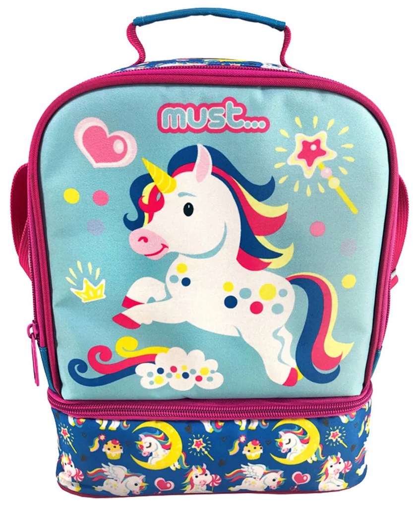 Ισοθερμική Τσάντα Φαγητού (22x16x28) Must Unicorn 585788