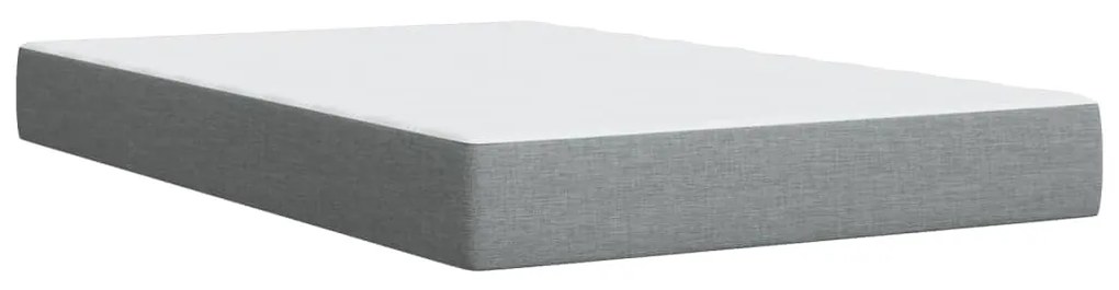 ΚΡΕΒΑΤΙ BOXSPRING ΜΕ ΣΤΡΩΜΑ ΑΝΟΙΧΤΟ ΓΚΡΙ 120X190 ΕΚ. ΥΦΑΣΜΑΤΙΝΟ 3287409