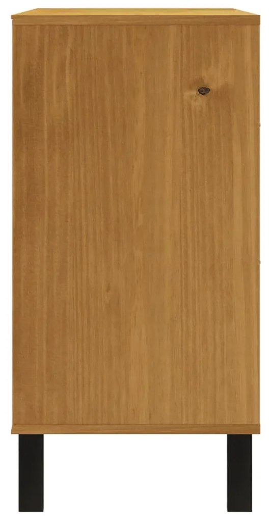 vidaXL Συρταριέρα FLAM 110 x 40 x 80 εκ. από Μασίφ Ξύλο Πεύκου