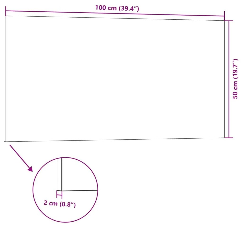 Πάνελ Τοίχου 3D 10 τεμ. Ανοιχτό Γκρι 100 x 50 EPS - Γκρι