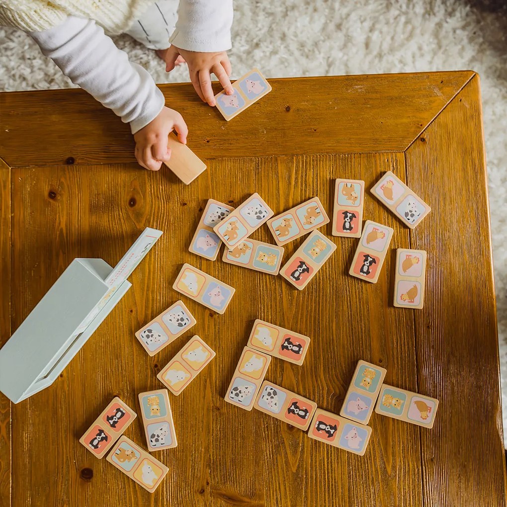 Ξύλινο Παιχνίδι Orange Tree Toys Domino  60-26689