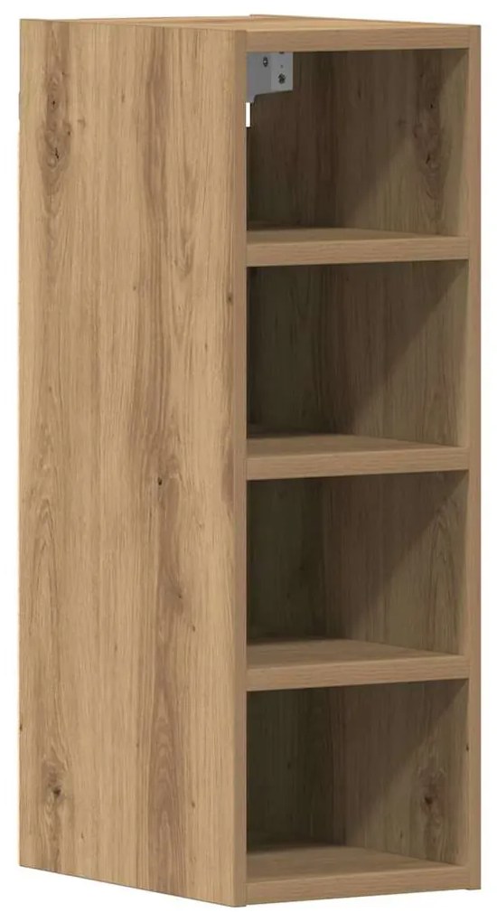 vidaXL κρεμαστό ντουλάπι Riga Artisan Oak 20x29,5x60 cm Ξύλο μηχανής