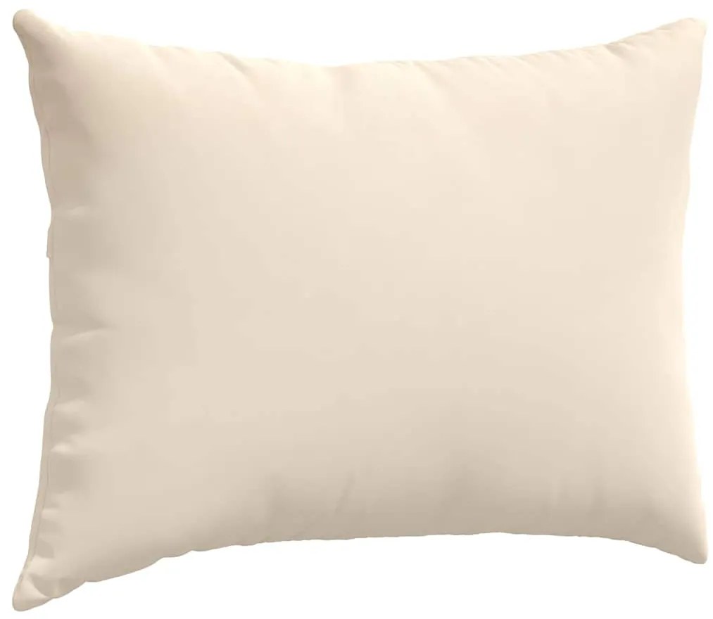 vidaXL Μαξιλάρι Καναπέ 2 pcs Μπεζ 70 x 50 cm ύφασμα