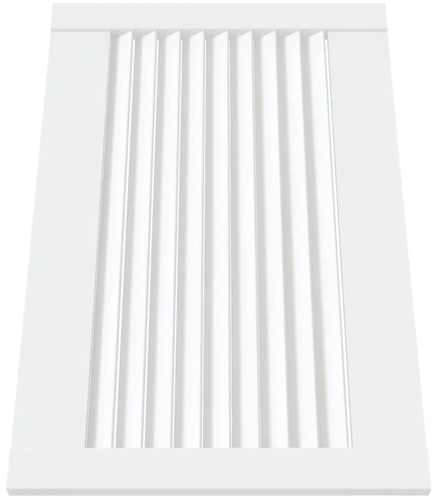 vidaXL Πορτάκι με Περσίδες 39,5x59,4 εκ. από Μασίφ Ξύλο Πεύκου