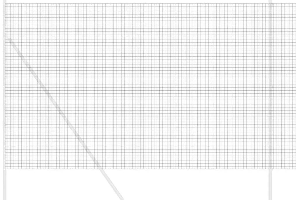 vidaXL Στιβαρό Συρματόπλεγμα Γκρι 1.6x10 μ από Χάλυβα