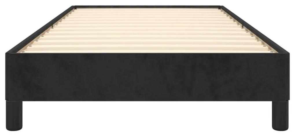 Πλαίσιο Κρεβατιού Boxspring Μαύρο 100 x 200 εκ. Βελούδινο - Μαύρο