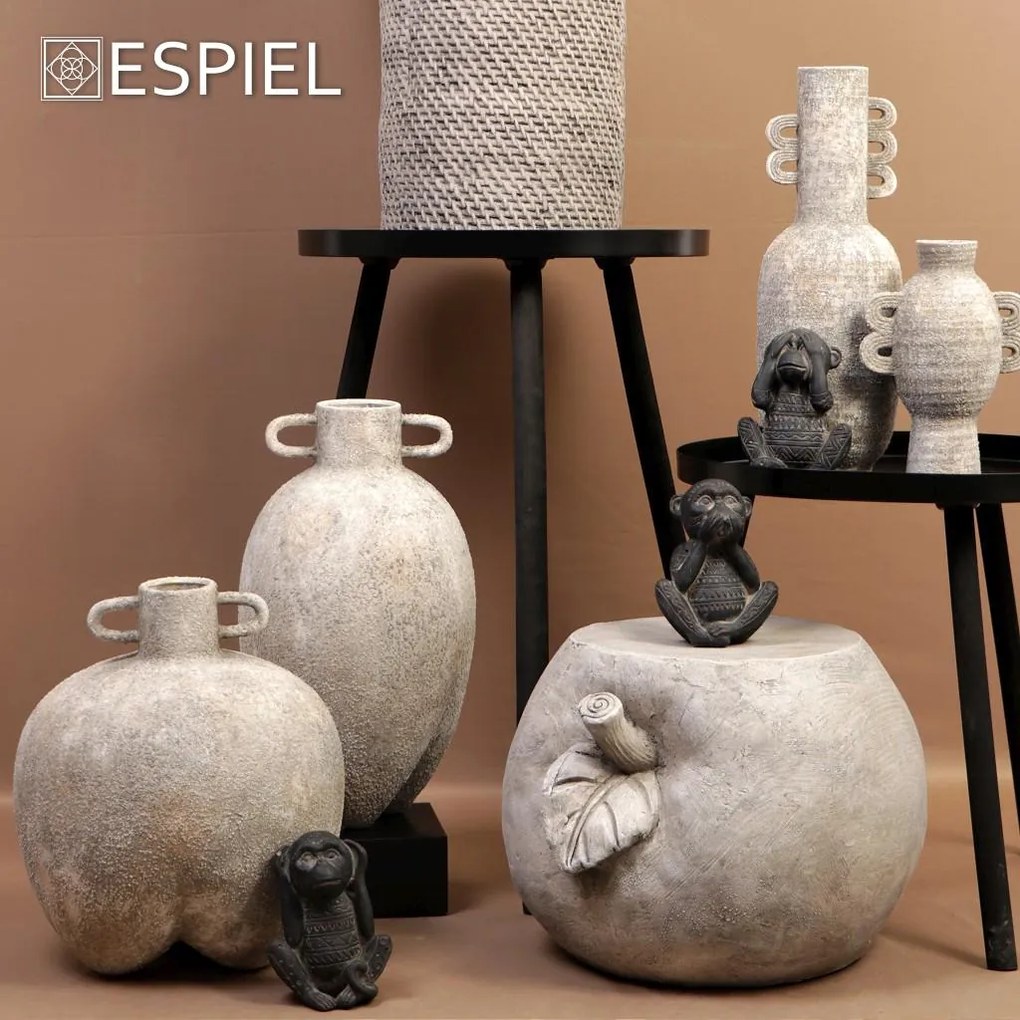 Βάζο ροζ κεραμικό 15,5x15,5x21cm